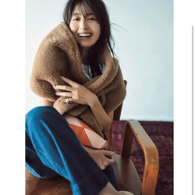 100%正規品 Max Mara - Max Mara テディベア ストール キャメル