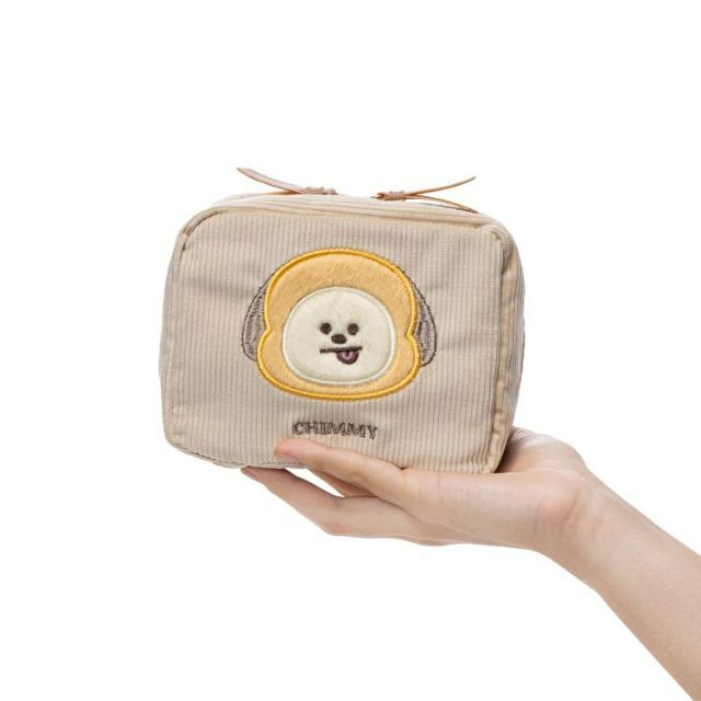 防弾少年団(BTS)(ボウダンショウネンダン)のBT21 ポーチ CHIMMY LATTE JIMIN ジミン ぬいぐるみ エンタメ/ホビーのタレントグッズ(アイドルグッズ)の商品写真