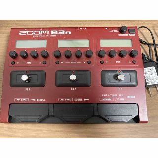 Zoom B3n 純正ACアダプタ付き ベース用マルチエフェクター