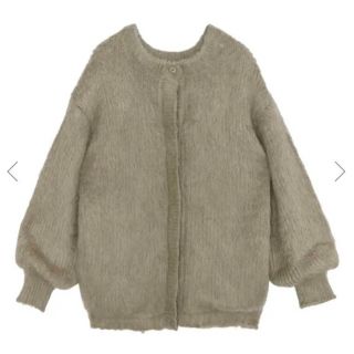 アメリヴィンテージ(Ameri VINTAGE)のアメリヴィンテージ 2WAY MOHAIR SHAGGY KNIT  新品未使用(カーディガン)