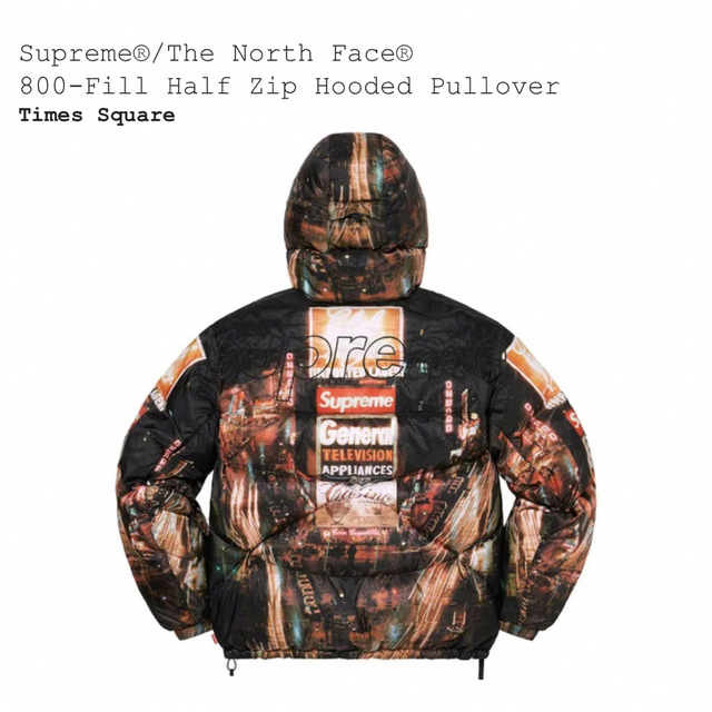 最新人気 North The Supreme - Supreme Face Hooded 800-Fill ダウンジャケット 3