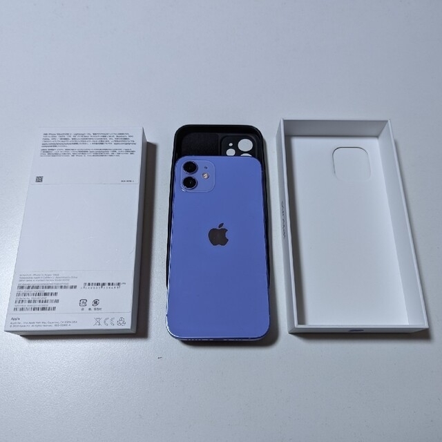 スマートフォン/携帯電話iPhone12　64GB パープル　本体　美品