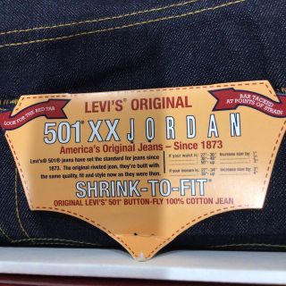 Levi's - Levi's 501XX Jordan 34inリーバイス ジョーダン Nikeの通販 ...