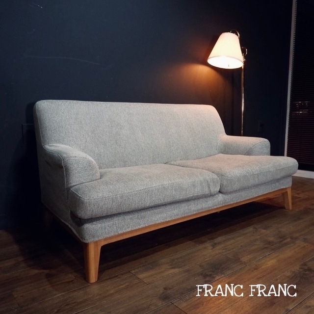 Francfranc - 首都圏送¥0〜フランフラン8万円ボルケ2人掛けソファー＋ 