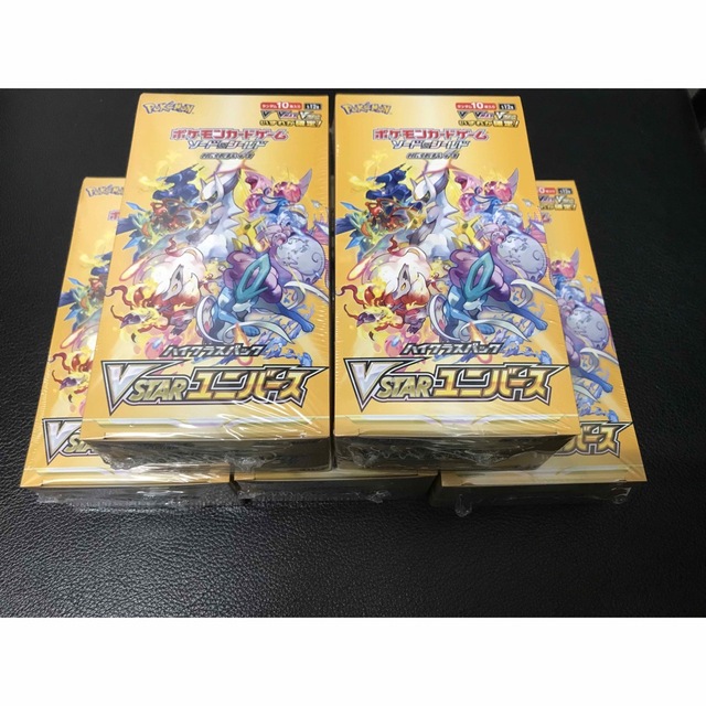 その他Vstar ユニバースBOX シュリンク付き　5BOX ポケモンカード