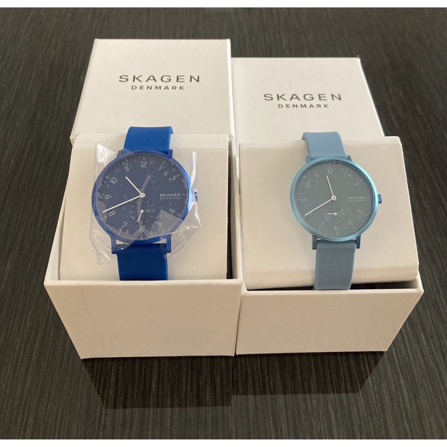 新品】スカーゲン 腕時計 ブルー ライトブルー セット 【正規輸入品