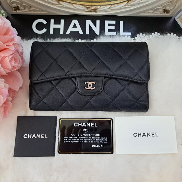 新しいエルメス ココマーク マトラッセ 長財布 CHANEL シャネル