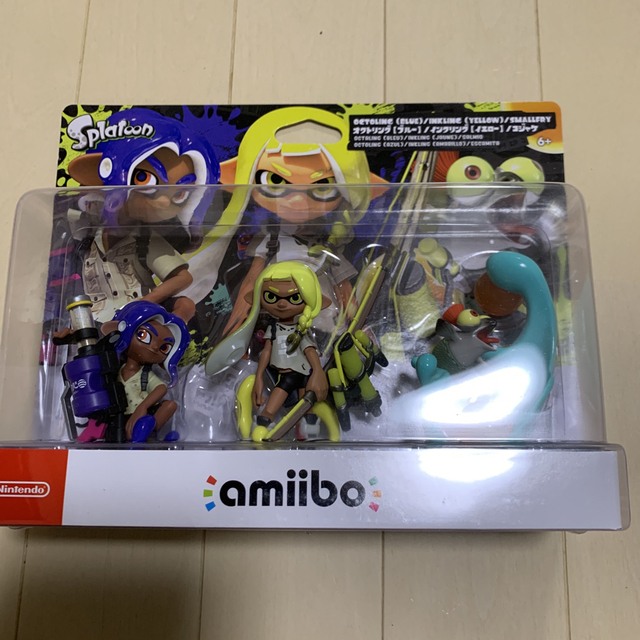 Nintendo Switch(ニンテンドースイッチ)のスプラトゥーン　amiibo トリプルセット　新品未開封 エンタメ/ホビーのフィギュア(ゲームキャラクター)の商品写真