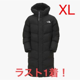 ノースフェイス(THE NORTH FACE) 白 ダウンジャケット(メンズ)(ロング