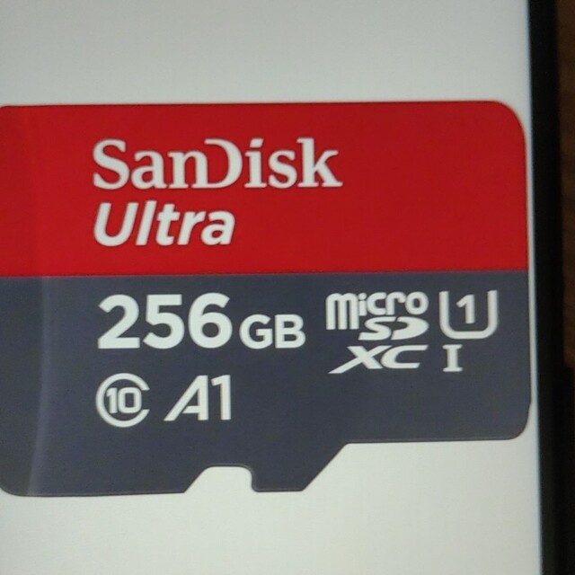マイクロSDカード　256GB