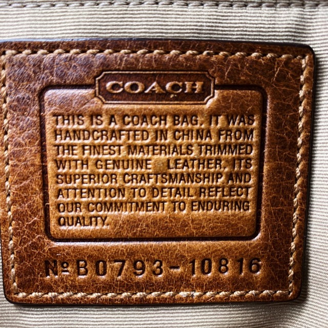 COACH(コーチ)のぷひたん様専用　COACH コーチ  シグネチャー　トートバッグ　ハンドバッグ レディースのバッグ(トートバッグ)の商品写真
