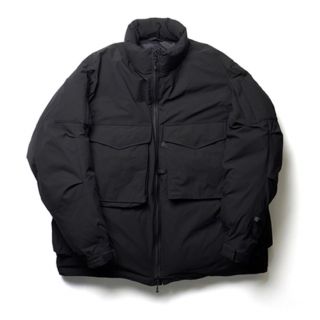 ワンエルディーケーセレクト(1LDK SELECT)のDAIWA PIER39 PADDING MIL JACKET ブラック(ダウンジャケット)