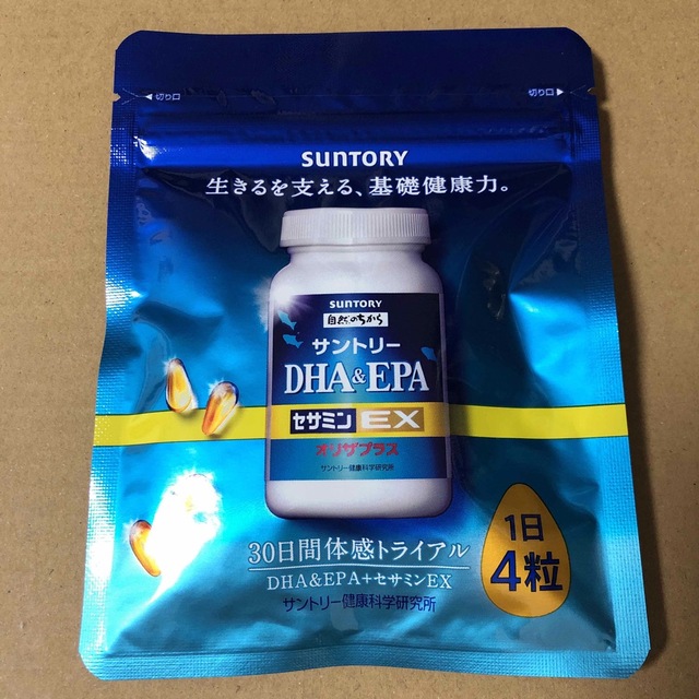 サントリー(サントリー)のサントリー　DHA＆EPA   セサミンＥＸ 食品/飲料/酒の健康食品(ビタミン)の商品写真