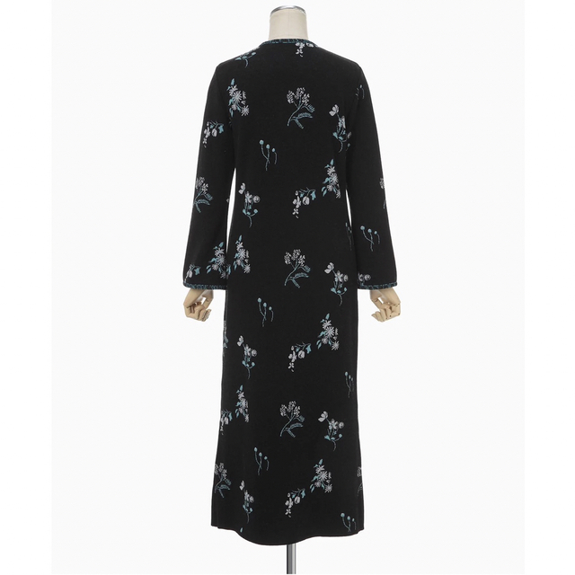 Mame Kurogouchi Floral Jacquard Dress ロングワンピース | filmekimi