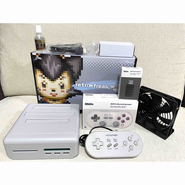入荷 レトロフリーク CY-RF-A ワイヤレスコントローラー付 付属品多数
