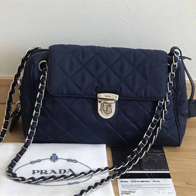 新品未使用】PRADA プラダバック正規品 カード付き ショルダーバック