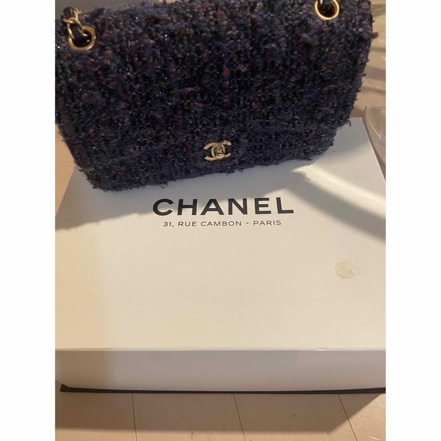 希少　美品wChanel マトラッセ　ツイード