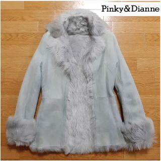 購入25万円 Pinkyu0026Dianne ムートンコート ピンキーアンドダイアン-