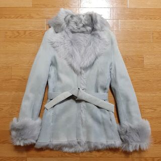 購入25万円 Pinkyu0026Dianne ムートンコート ピンキーアンドダイアン-