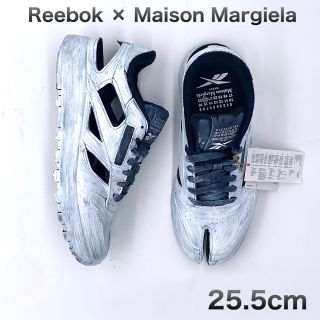 マルタンマルジェラ(Maison Martin Margiela)の25.5cm マルジェラ リーボック TABI タビ スニーカー ホワイト(スニーカー)