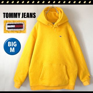 トミーヒルフィガー(TOMMY HILFIGER)のトミージーンズ★ヒルフィガー★フリース★オーバーサイズ★プルオーバー★フーディ(パーカー)