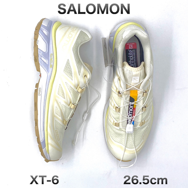 26.5cm サロモン SALOMON S/LAB XT-6 ADV ブラックメンズ