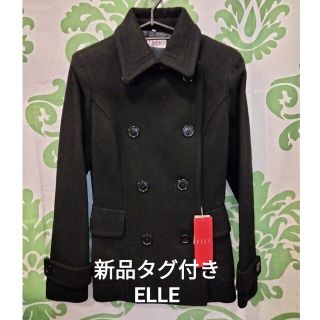 ELLE - 赤コートの通販 by エリザベス's shop|エルならラクマ