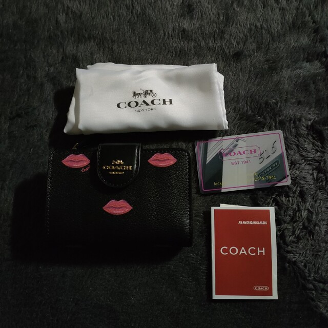 ファッション小物COACH 2つ折り　財布