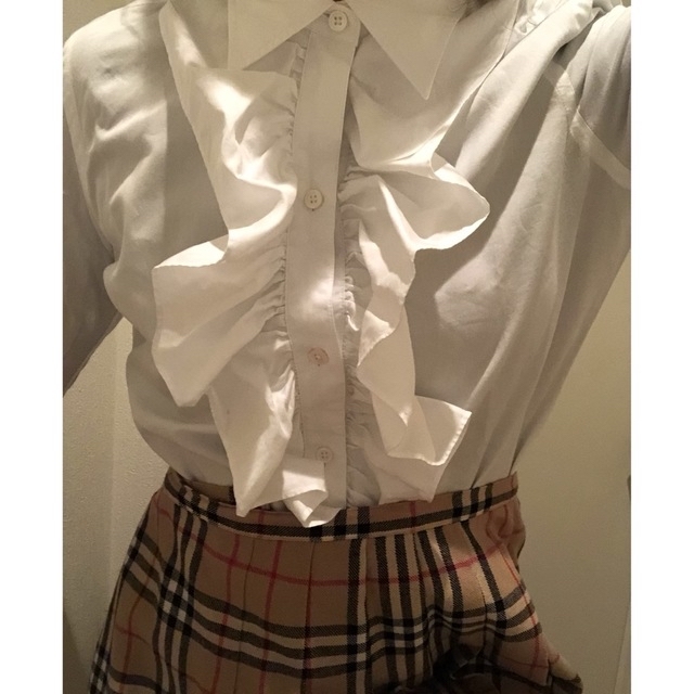 Lochie(ロキエ)のRalph Lauren frill shirt レディースのトップス(シャツ/ブラウス(長袖/七分))の商品写真