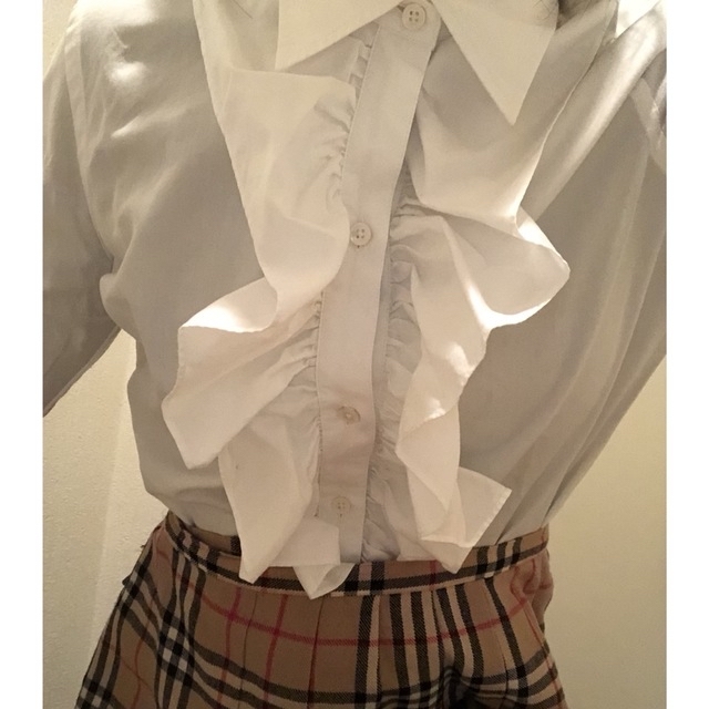 Lochie(ロキエ)のRalph Lauren frill shirt レディースのトップス(シャツ/ブラウス(長袖/七分))の商品写真