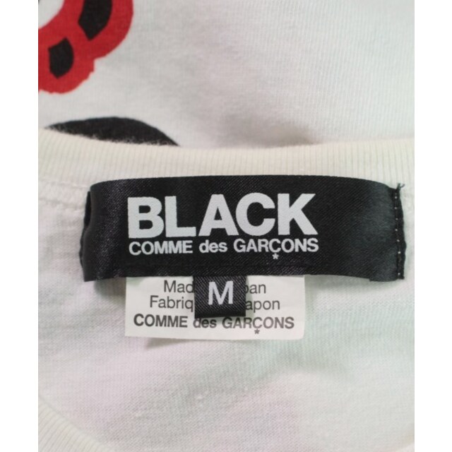 BLACK COMME des GARCONS(ブラックコムデギャルソン)のBLACK COMME des GARCONS Tシャツ・カットソー M 白 【古着】【中古】 レディースのトップス(カットソー(半袖/袖なし))の商品写真