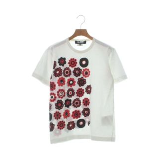 ブラックコムデギャルソン(BLACK COMME des GARCONS)のBLACK COMME des GARCONS Tシャツ・カットソー M 白 【古着】【中古】(カットソー(半袖/袖なし))