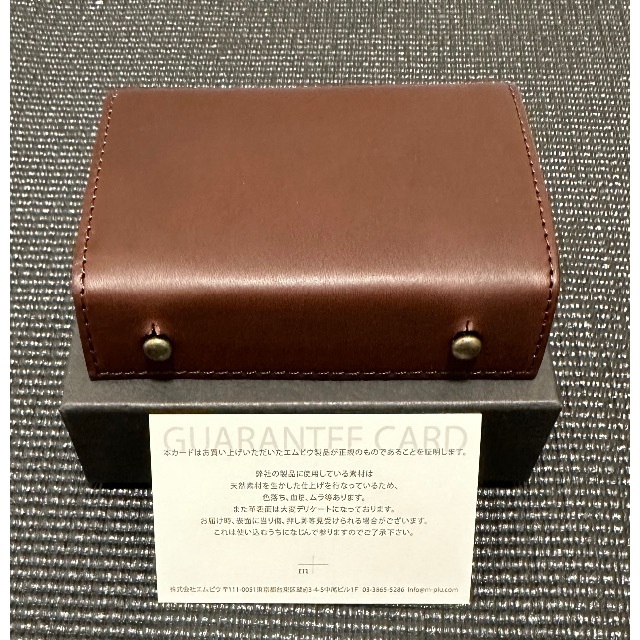 m+(エムピウ)のエムピウ ミッレフォッリエ m+ millefoglie II P25 メンズのファッション小物(折り財布)の商品写真