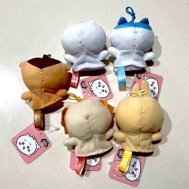 ちいかわ - ちいかわ 指先パペット 指人形 マスコット ちいかわ - ちいかわ 指先パペット 指人形 マスコット