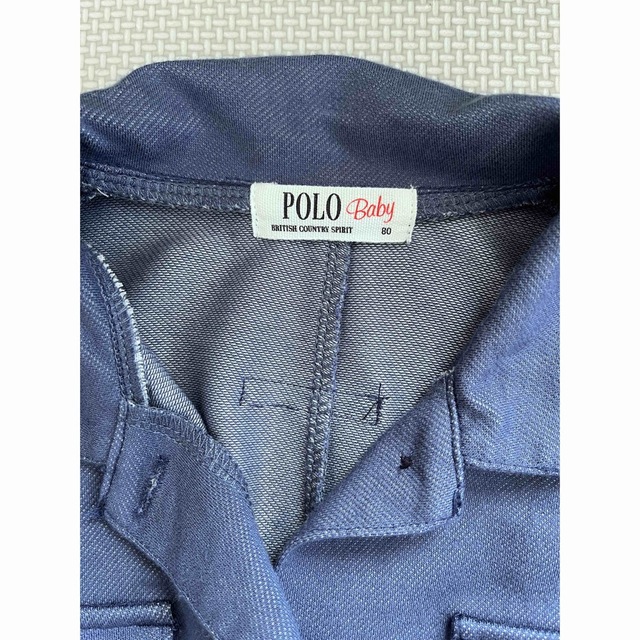 POLO（RALPH LAUREN）(ポロ)のPOLO ☆ オールインワン80cmです キッズ/ベビー/マタニティのベビー服(~85cm)(カバーオール)の商品写真