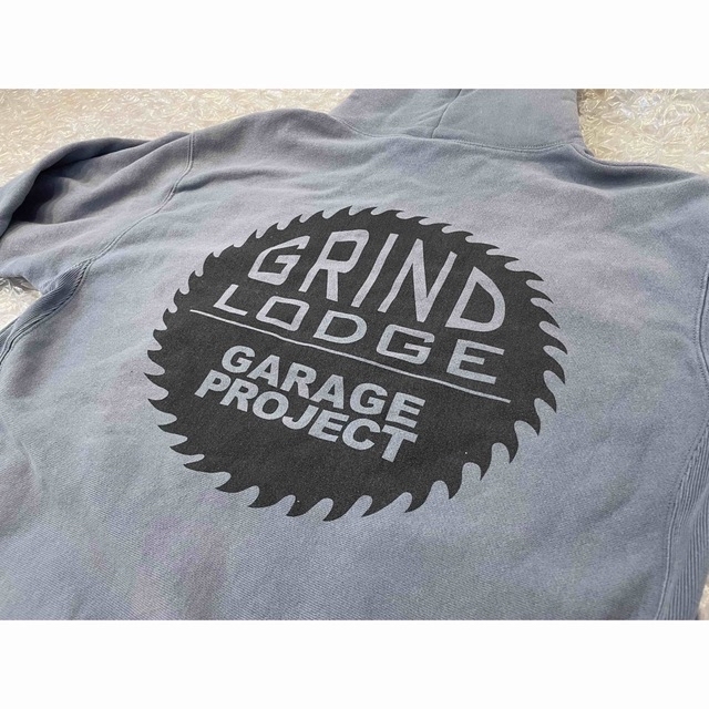 GRINDLODGE 12オンス ヘビーウェイトロゴフーディ XL 2