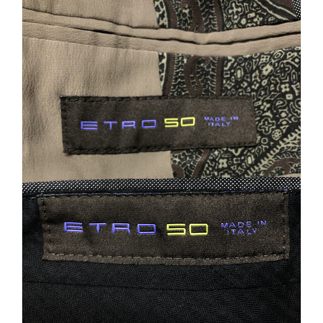 美品 エトロ ETRO セットアップストライプスーツ メンズ 美品 エトロ ETRO セットアップストライプスーツ メンズ
