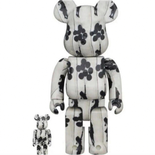 その他Bearbrick Flying Balloons Girl 100％&400％