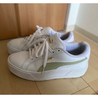 PUMA - PUMA カルメン L 厚底スニーカー 24.0の通販 by masako's shop ...