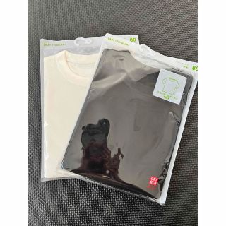 ユニクロ(UNIQLO)の【新品・未使用】UNIQLO☆キッズTシャツ2枚組(Ｔシャツ)