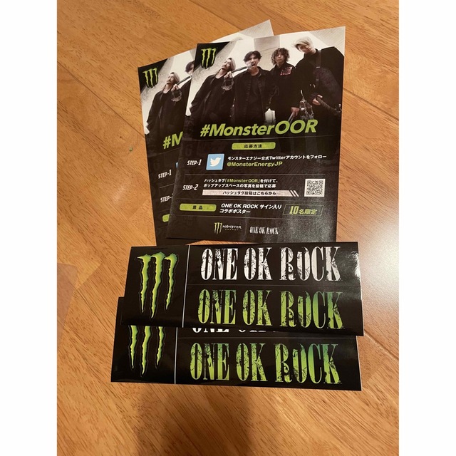 ONE OK ROCK(ワンオクロック)のONE OK ROCK モンスターエナジー エンタメ/ホビーのタレントグッズ(ミュージシャン)の商品写真