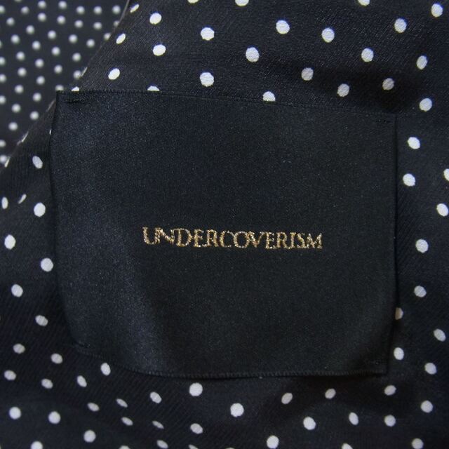 UNDERCOVER(アンダーカバー)のUNDERCOVER アンダーカバー ジャケット M4102 UNDERCOVERISM アンダーカバイズム YOU TRIP ME UP バック刺繍 テーラード ジャケット ブラック系 3【中古】 メンズのジャケット/アウター(その他)の商品写真