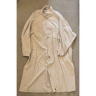 ハイク(HYKE)のHYKE ハイク　STRETCH TROPICAL MILITALY COAT(ロングコート)