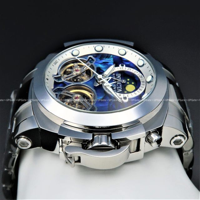 高級自動巻☆ダブルオープンハート INVICTA Reserve 39578 | clinvida