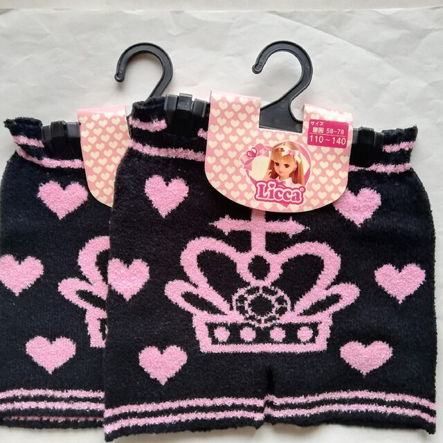 2枚　女児 リカちゃん １分丈 パンツ Licca タカラトミー キッズ/ベビー/マタニティのキッズ服女の子用(90cm~)(パンツ/スパッツ)の商品写真