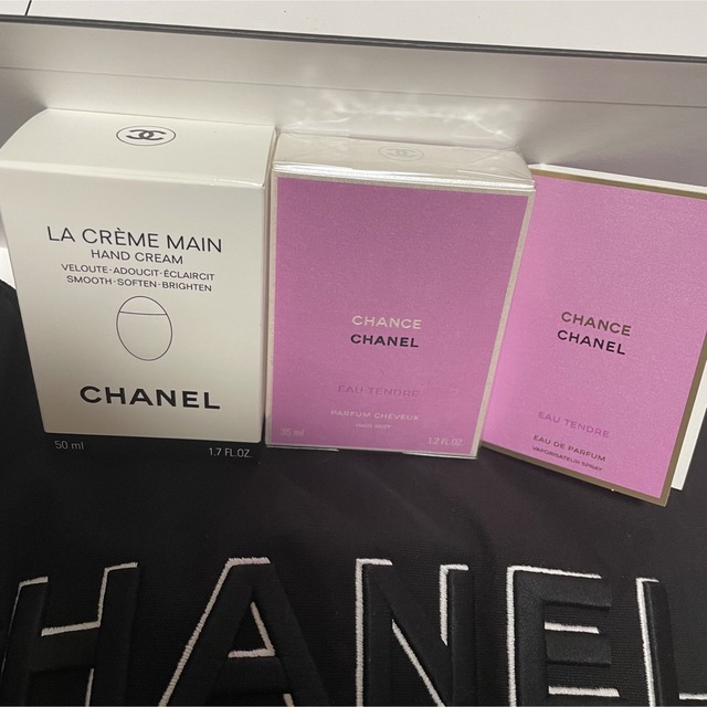 CHANEL シャネルマストハヴセット♡ノベルティポーチ♡ハンドクリーム♡香水 2