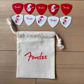 フェンダー(Fender)のピック10枚セット(袋付き)(その他)