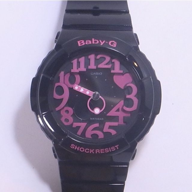 稼働品 美品 CASIO BABY-G カシオ 腕時計 ブラック BGA-130