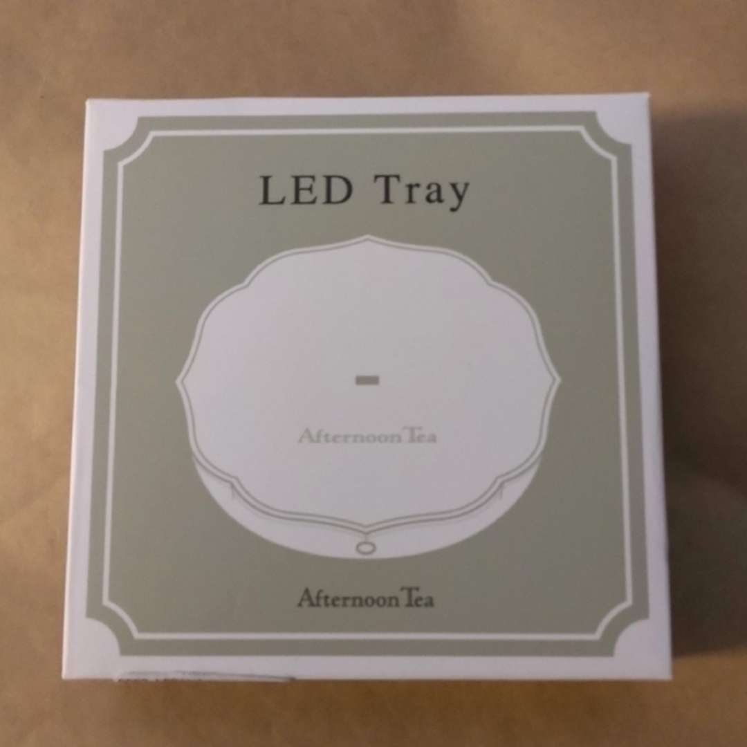 AfternoonTea(アフタヌーンティー)の【新品・乾電付き】AfternoonTeaLiving LEDトレイ インテリア/住まい/日用品のライト/照明/LED(その他)の商品写真