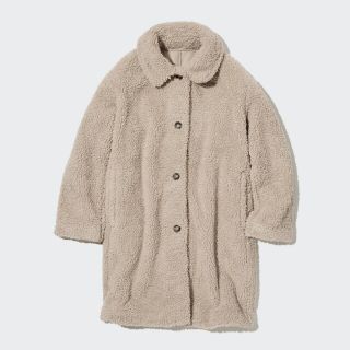 ユニクロ(UNIQLO)の防風アウターフリースステンカラーコート(その他)